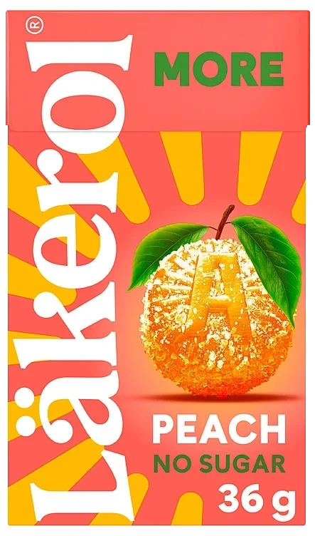 Läkerol More Peach 30g
