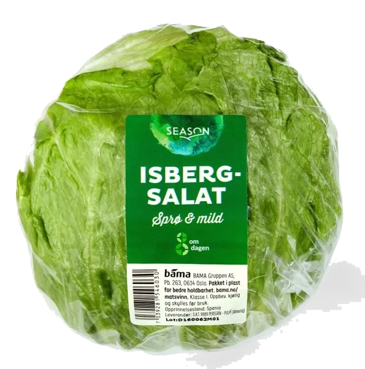 Isbergsalat stykk