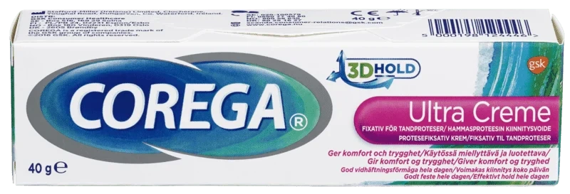 Corega Ultra Kräm 40 ml