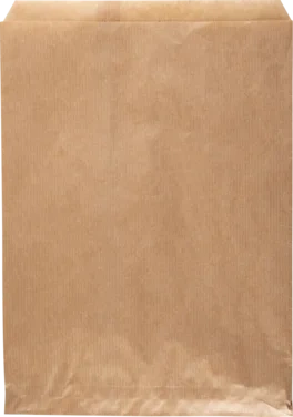 Brødpose Brun Papir 28 × 21 cm
