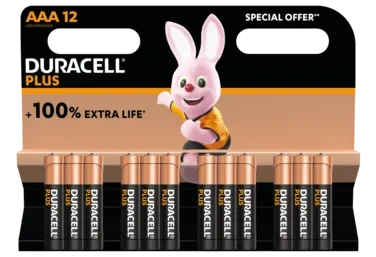 Duracell Plus Aaa 12pk