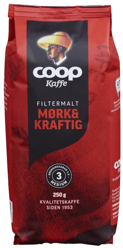 Coop Filterkaffe Rød 250g