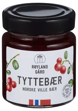 Tyttebærsyltetøy 220g Røyland