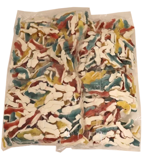 Gele Haier Med Fruktsmak 2 x 1800 g