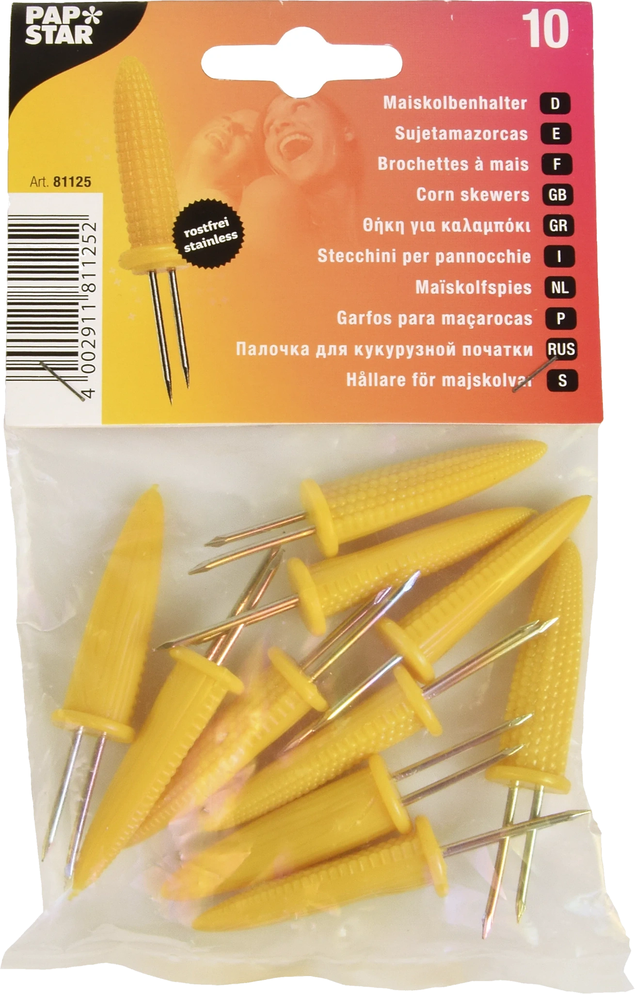 Majskolvshållare 10-pack