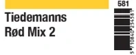 Tiedemanns Rød Mix 2 44g