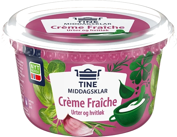 Creme Fraiche Middagsklar Urter 200g
