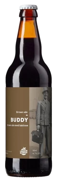 Buddy 0,5l flaske Lindheim Ølkompani