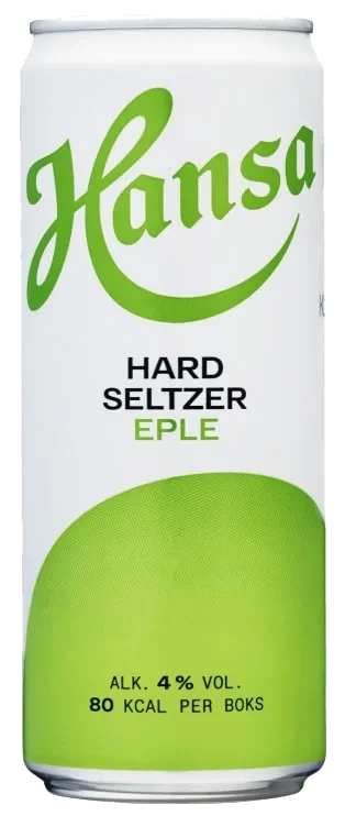 Hansa Hard Seltzer Eple 0,33l boks