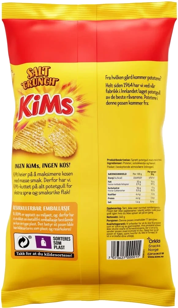 KiMs Salt crunch potetgull