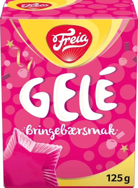 Bringebær Gele 125g