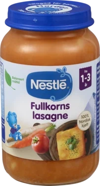 Fullkornslasagne 1-3år 220g Nestle