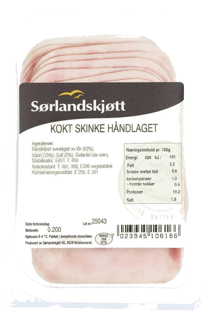 Kokt skinke