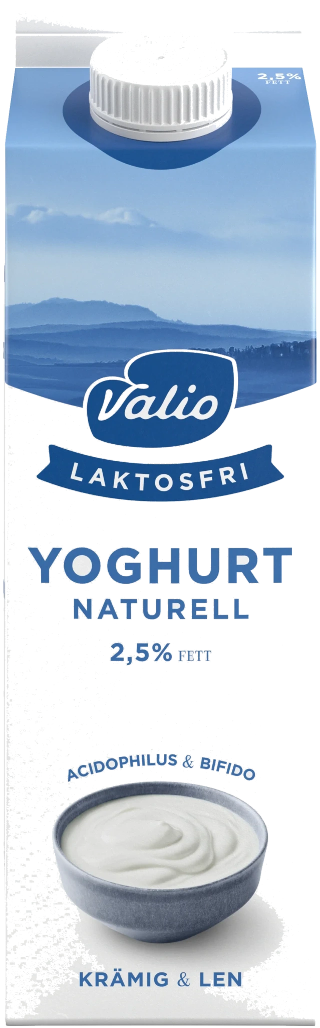 Laktosfri Yoghurt Naturell 2,5%
