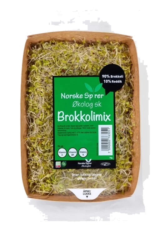 Brokkolimix Økologisk 75g