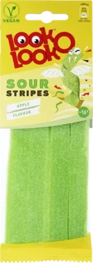 Sour Apple Stripes 90g Look-O-Look