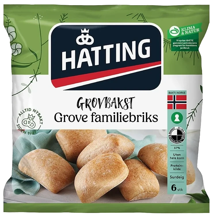 Grove Familiebriks 420g Hatting