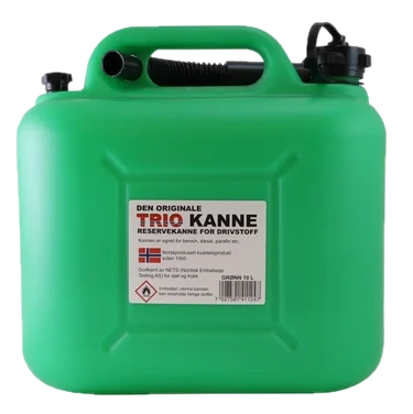 Reservekanne For Drivstoff Grønn 10l