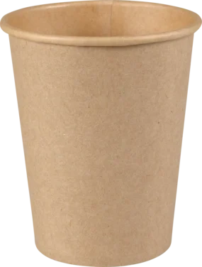 Kaffebeger, Abena Gastro, 9,2cm, Ø8cm, 24 Cl, 8 Oz, Brun, Kraft/pe