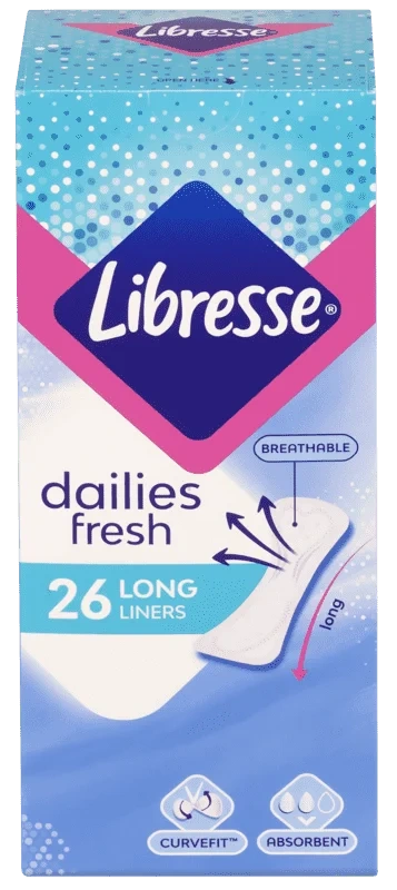 Libresse Truseinnlegg Long 26stk