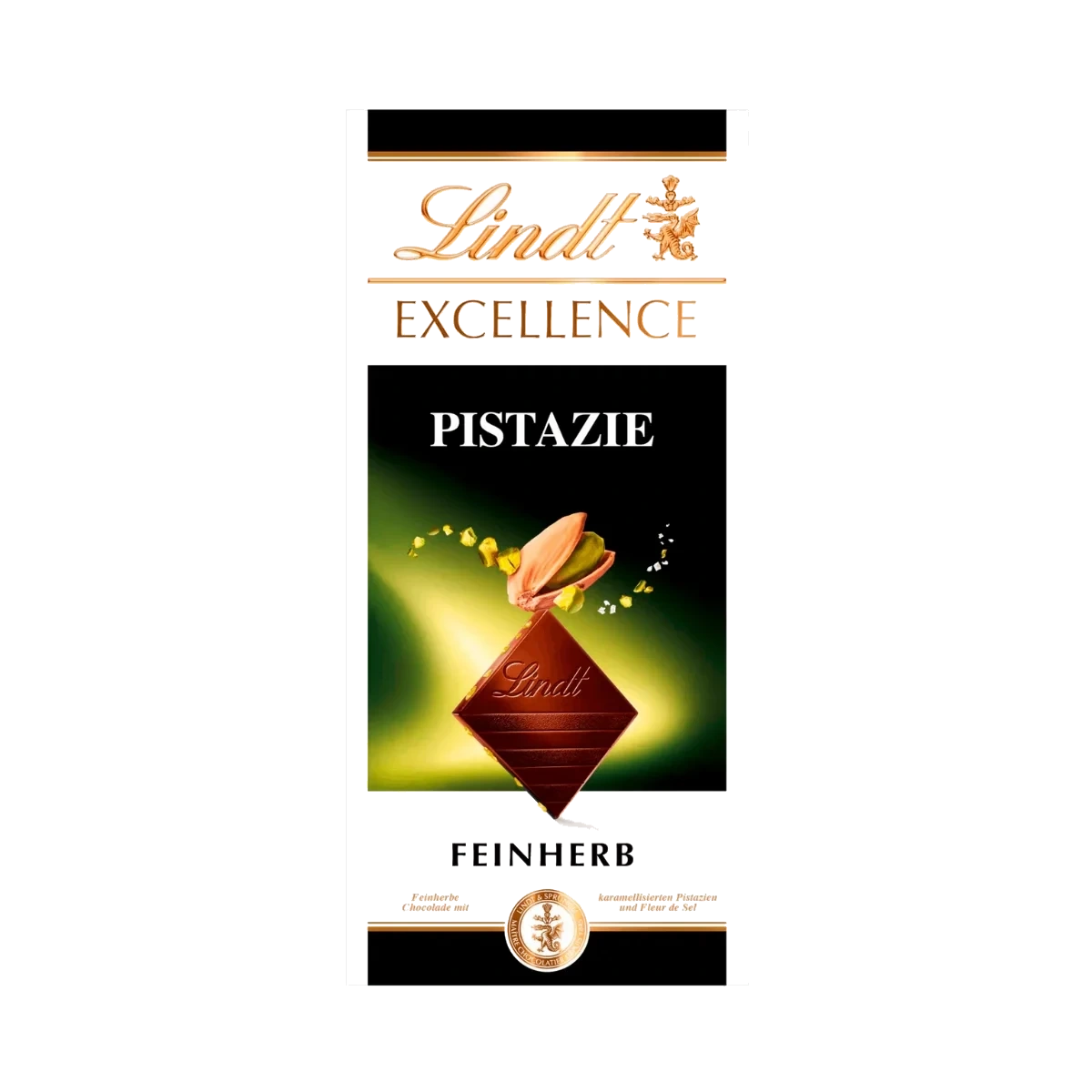 Lindt Excellence Pistachio Dark Chocolate 100 g DATOVARE