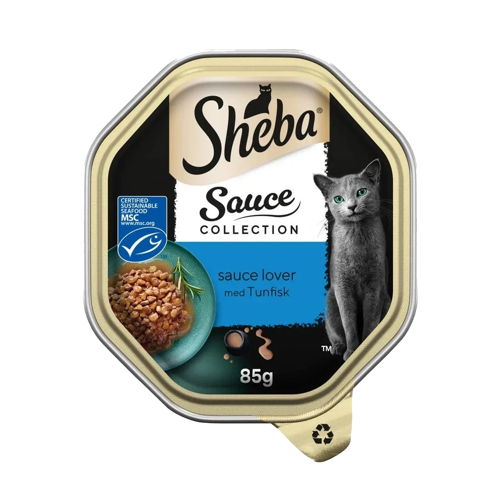 Sauce Lover våt kattematbrett med tunfisk i saus