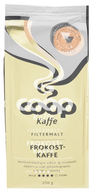 Coop Frokost Filtermalt 250g
