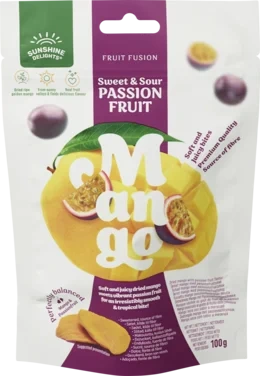 Passion Fruit Mango 100g Sunshine Delights