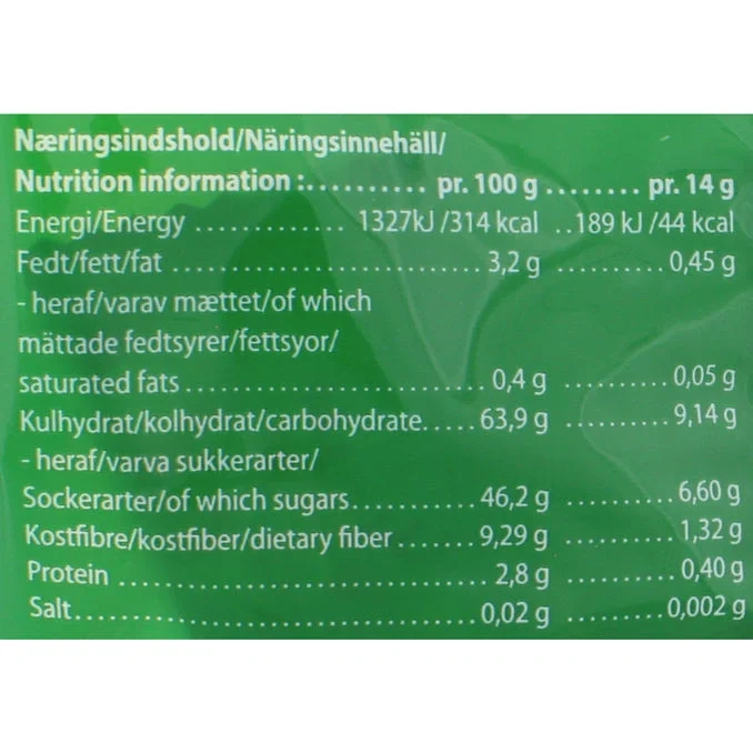 Fruktsnacks Äpple