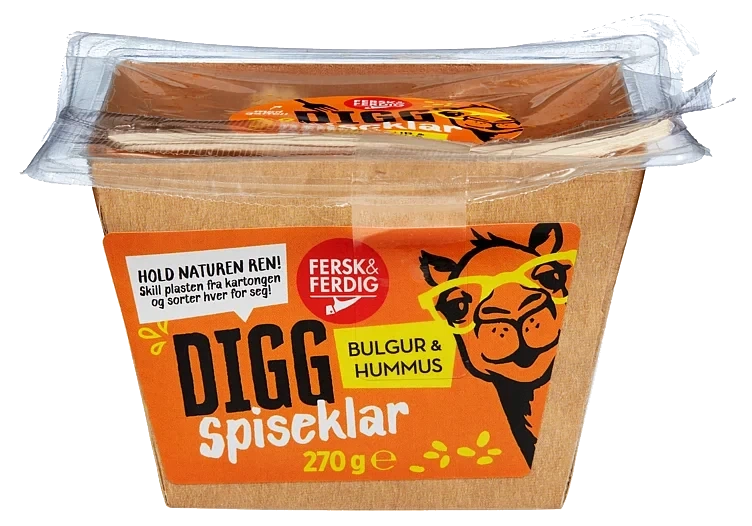 Bulgur&Hummus 270g Fersk&Ferdig