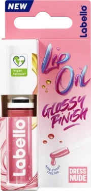 Labello Caring Lip Oil Nude, 5,5ml