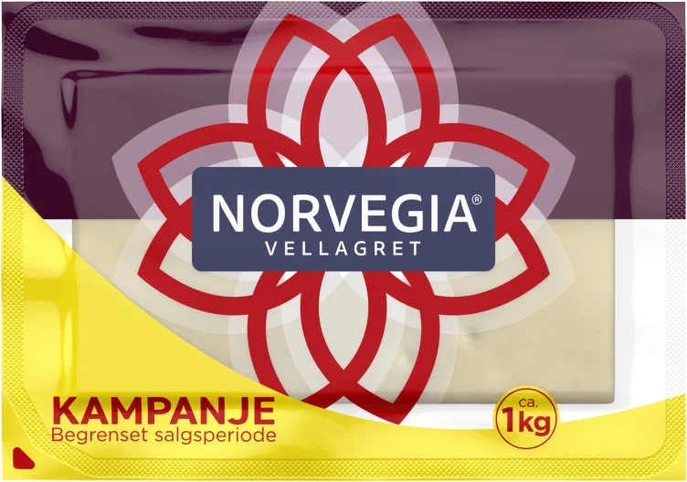 Norvegia Vellagret Ca1kg Tine