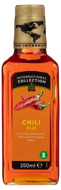 Chili Olje Mexicansk 250ml Intern.Collection