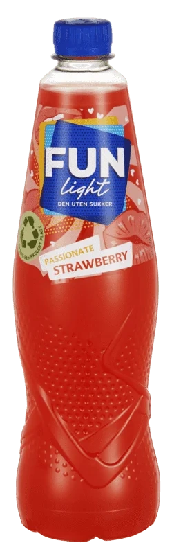 Fun Light Strawberry Passion 0,8l