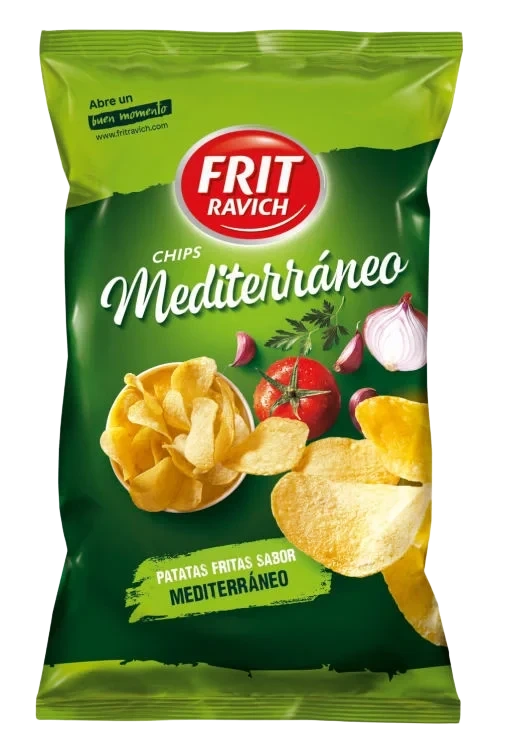 Chips Mediterranean Noruega 125g F.ravich