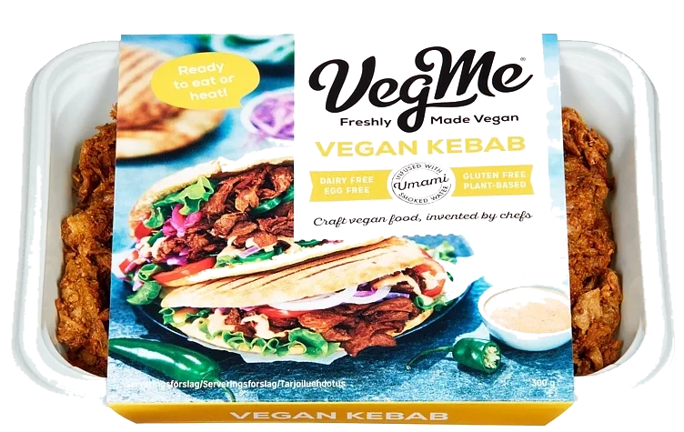 Vegansk Kebab 300g Vegme