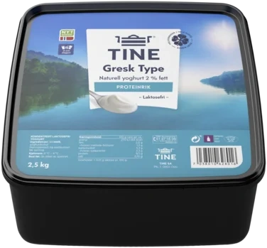 Gresk Type Yoghurt Naturell 2.5kg Tine