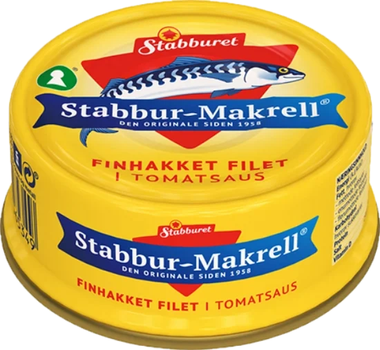 Finhakket Makrell I Tomatsaus 90g