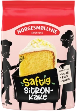 Sitronkake Saftig, 440g