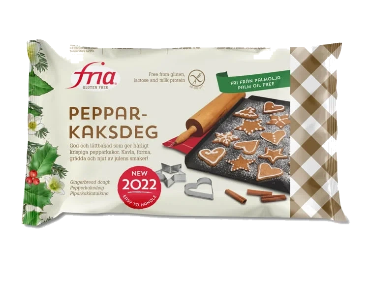 Pepperkakedeig glutenfri 500g Fria