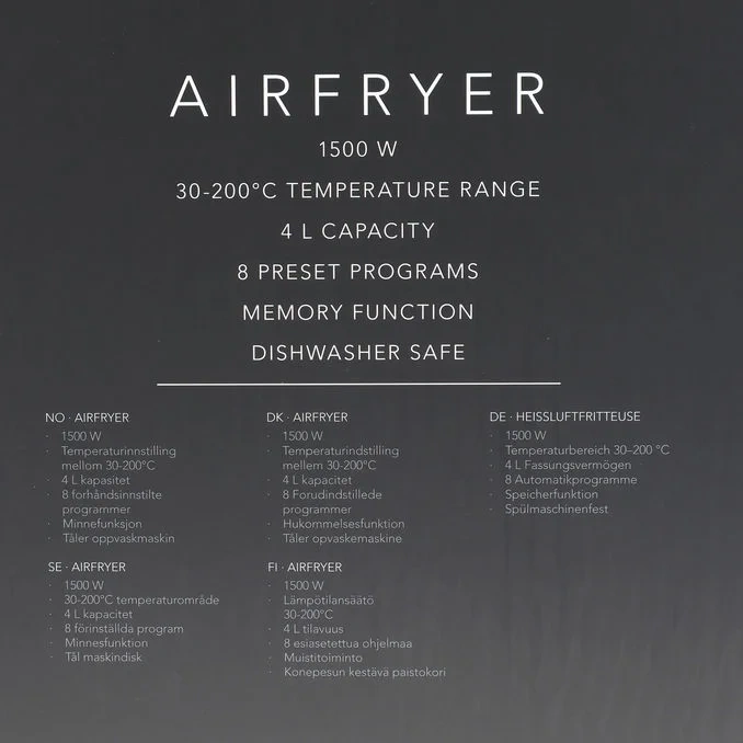 Wilfa Airfryer Daily