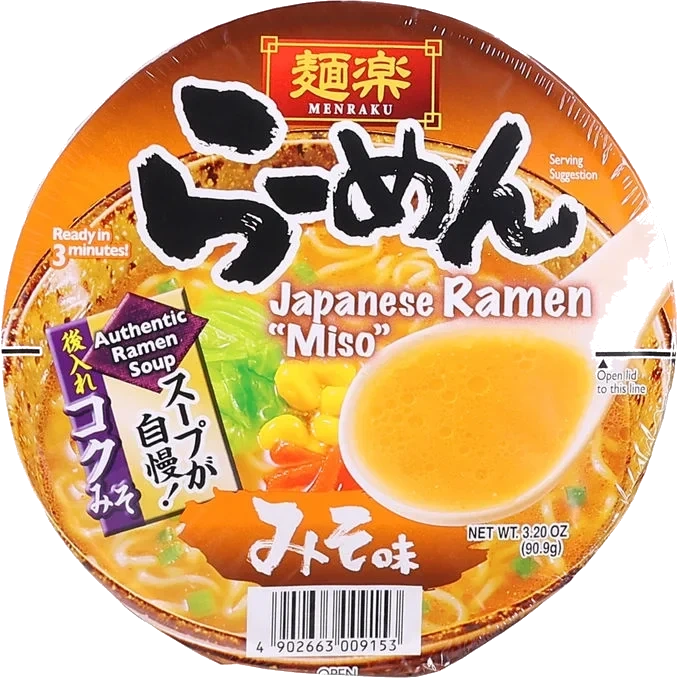 Ramennudlar Miso