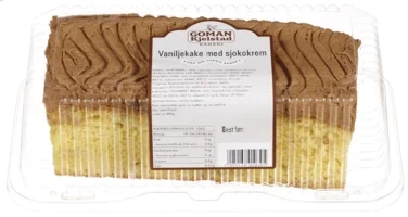 Goman Vaniljekake med Sjokokrem 420g