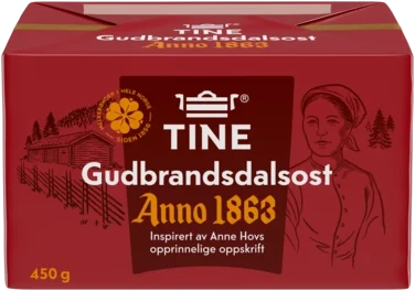 Anno 1863 Gudbrandsdalsost 450g Tine