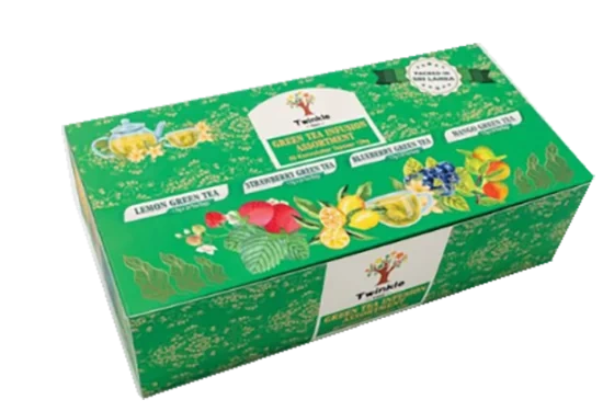 Green Tea Assortment Twinkle 1,5g x 80stk