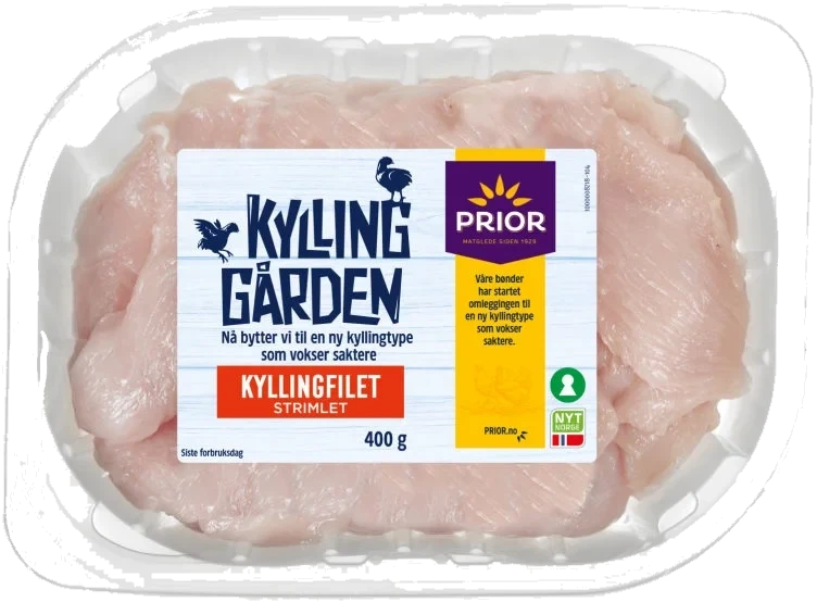KyllingGården Strimler av kyllingfilet 400g