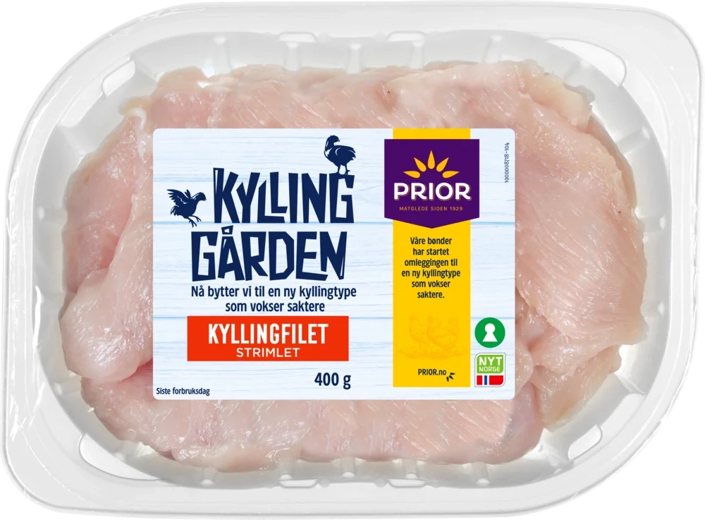 KyllingGården Strimler av kyllingfilet 400g