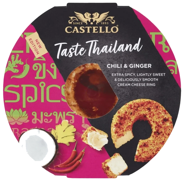 Castello Kremost Chili&Ingefær 125g