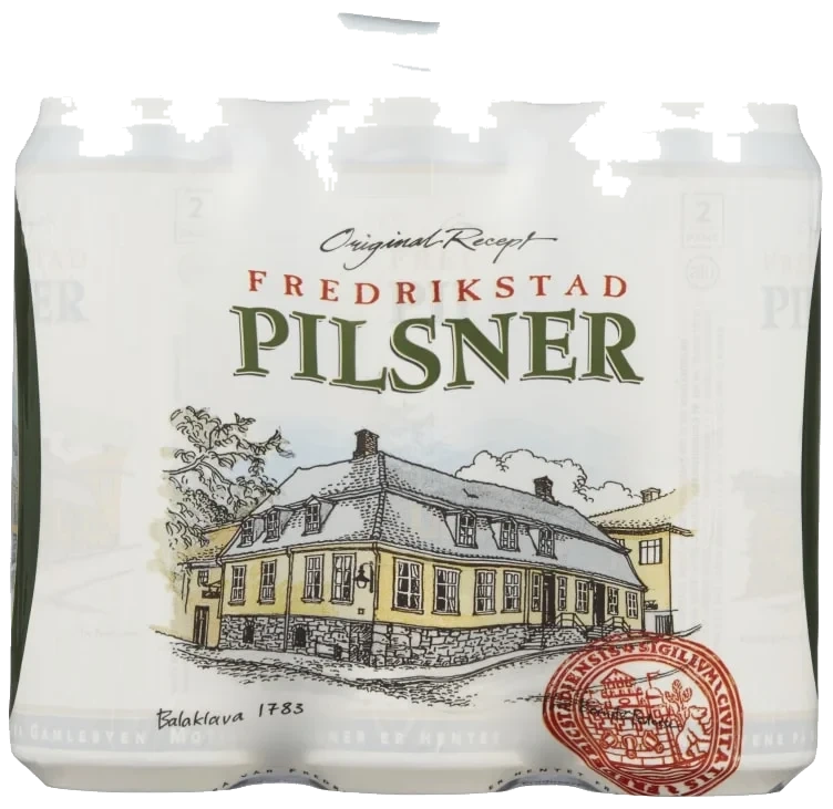 Fredrikstad Pils 0,5lx6 boks
