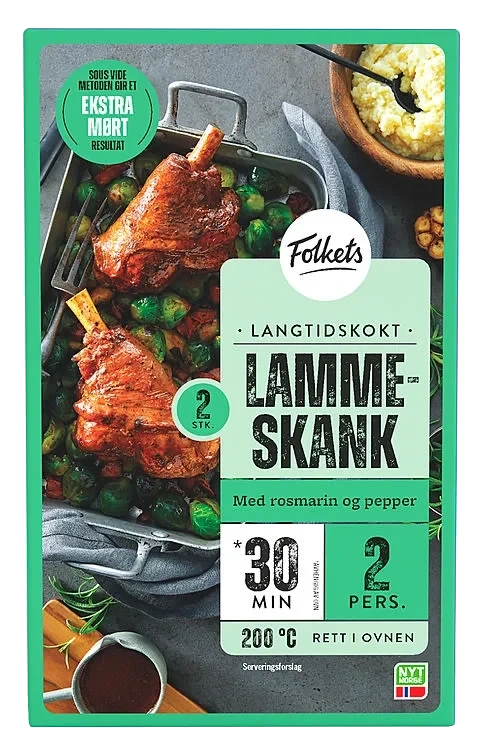 Lammeskank Rødvinsmar. Ca700g Stekt Perfekt